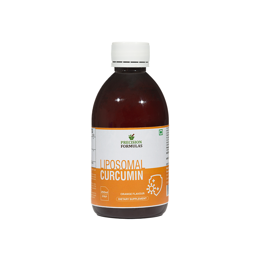 Liposomal Curcumin Orange Flavour - Precision Formulas - EXP 09/25