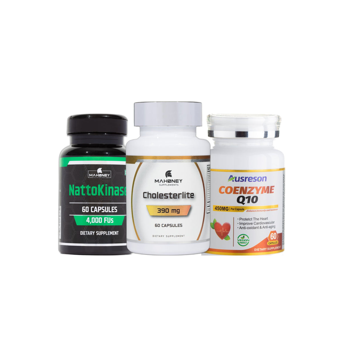 Heart & Circulation Protocol: Nattokinase, Cholestilite, COENZYME Q10